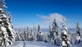 PrzeÃâÃâ¢cz Karkonoska, Czech, Karkonosze, Krkonose. Winter, snow